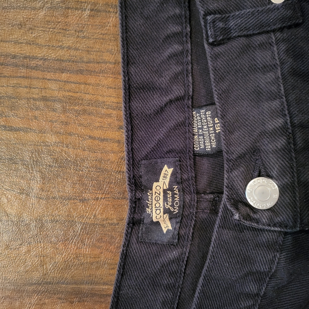 Capezio Black Straight Leg Jeans